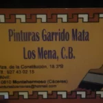 Pinturas Garrido Mata (Los Menas) en Montehermoso