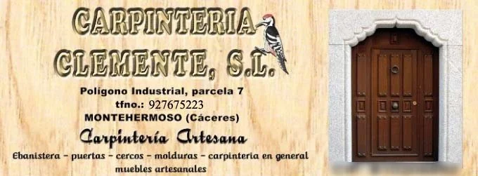 Carpintería Clemente en Montehermoso: Carpinteros Artesanos