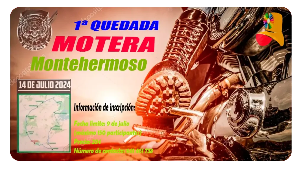 Descubre la I Quedada Motera en Montehermoso