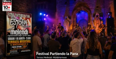 Festival Partiendo la Pana: Estopa y Melendi llegan a Terraza Medieval de Montehermoso