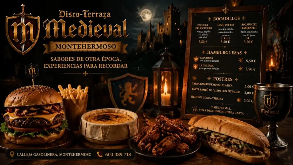 Disco-Terraza Medieval Montehermoso